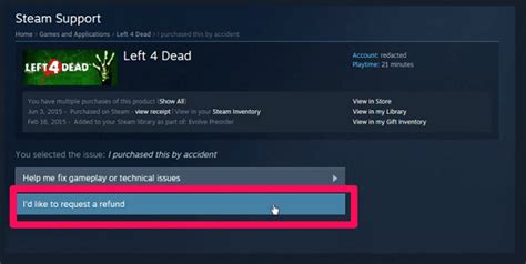 How long do Steam refunds take?