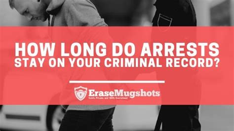 How long do arrests stay on your record UK?