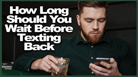 How long do guys wait before texting?