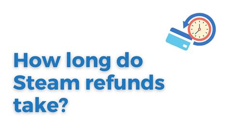 How long do refunds take Steam?