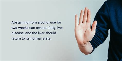 How long do you have to abstain from alcohol for your liver to recover?