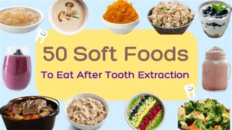 How long do you have to eat soft foods after tooth extraction?