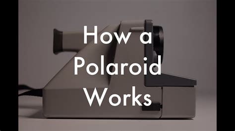 How long do you let a Polaroid sit for?