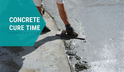 How long does 100mm of concrete take to dry?