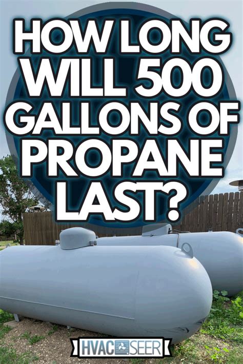 How long does 500 gallons of propane last?