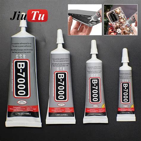 How long does B7000 glue take to dry?