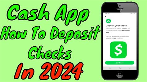 How long does Cash App take to deposit a check?