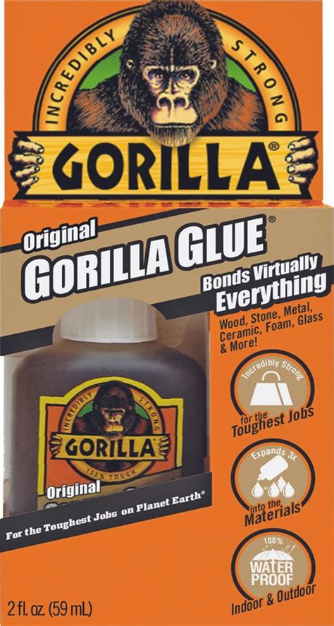 How long does Gorilla Glue last on fingers?