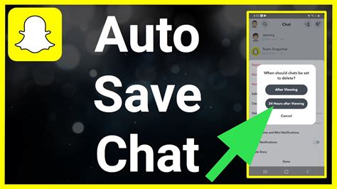 How long does Snapchat keep save chats?