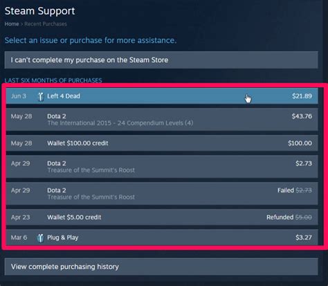 How long does Steam take to refund?
