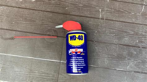 How long does WD-40 smell?