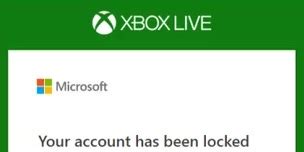 How long does Xbox lock your account?
