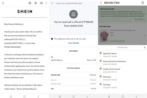 How long does a SHEIN refund take?