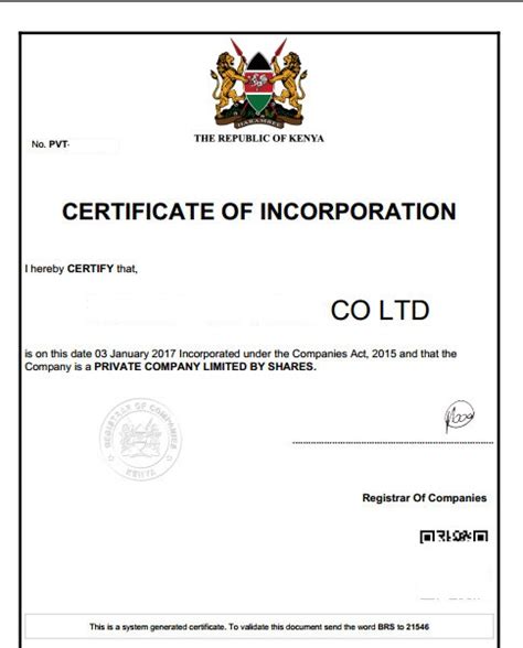 How long does a business license last in Kenya?