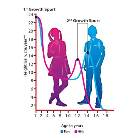 How long does a growth spurt last for a 17 year old?