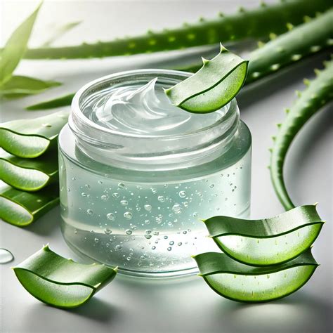 How long does aloe vera gel take to clear skin?