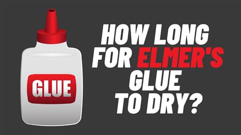 How long does clear glue take to dry?