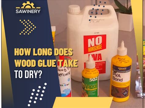 How long does cold wood glue take to dry?