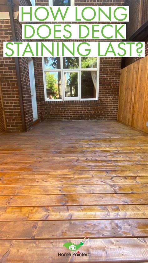 How long does deck stain last once opened?