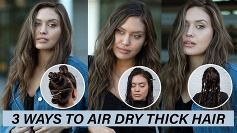 How long does hair take to air dry?