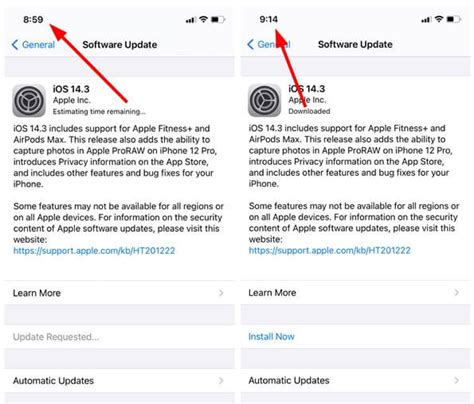 How long does iOS 17.1 1 take to update?