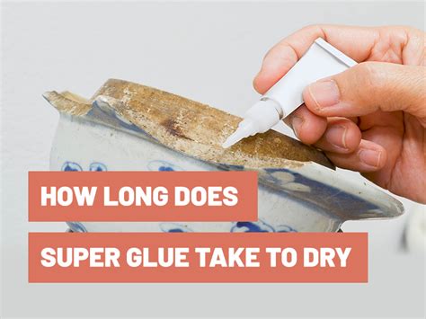 How long does instant glue take to dry?