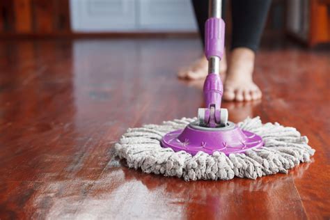 How long does it take a mopped floor to dry?