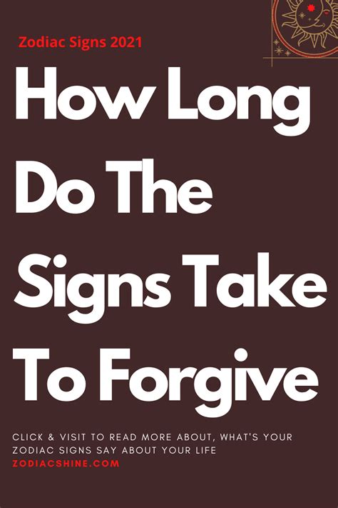 How long does it take an Aries man to forgive?
