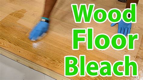 How long does it take bleach to dry on floor?