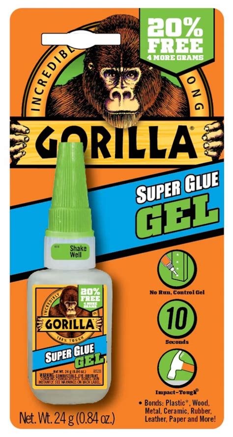 How long does it take for Gorilla Glue to go off?