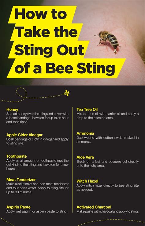 How long does it take for a bee sting to calm down?