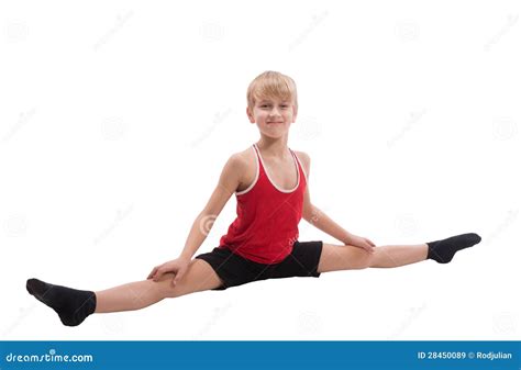 How long does it take for a boy to do the splits?