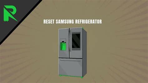 How long does it take for a refrigerator to reset itself?