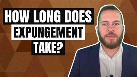 How long does it take for an Expungement to come off your record in Texas?