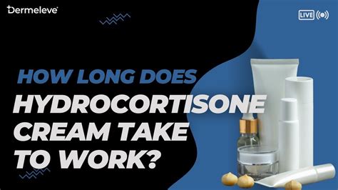 How long does it take for hydrocortisone to stop itching?