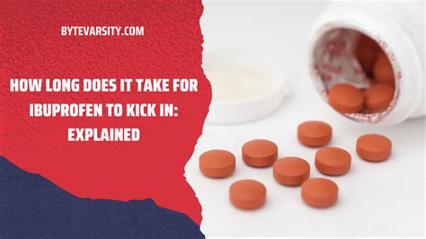 How long does it take for ibuprofen to cause bleeding?