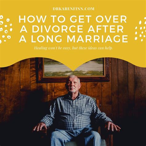 How long does it take for men to get over divorce?