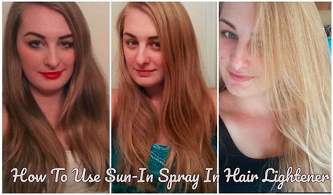 How long does it take for the sun to lighten your hair?