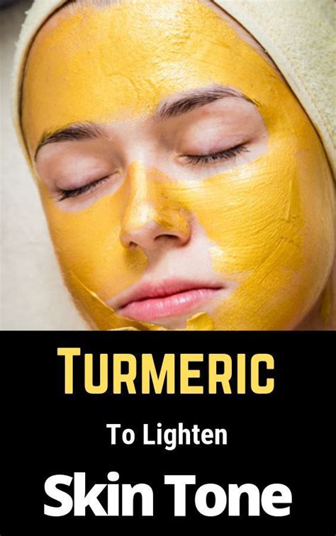 How long does it take for turmeric to lighten your face?