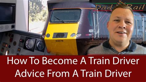 How long does it take to become a train driver UK?