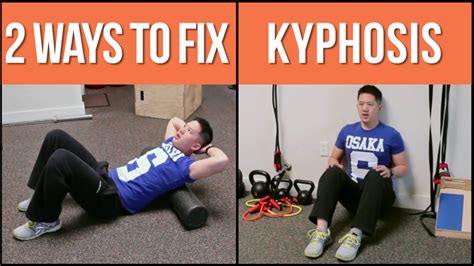 How long does it take to correct kyphosis?