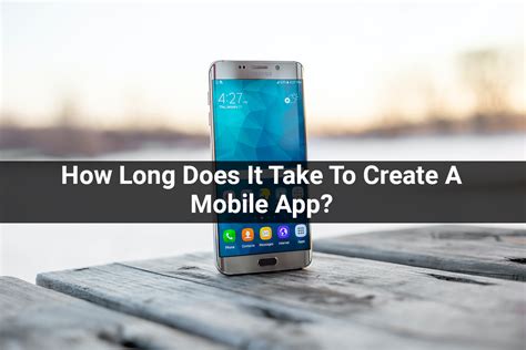 How long does it take to create an app?