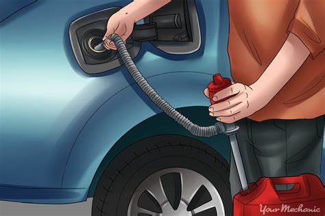 How long does it take to drain fuel?