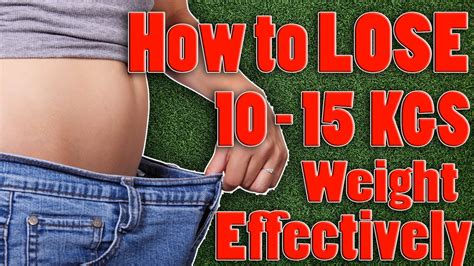 How long does it take to lose 10 kg?