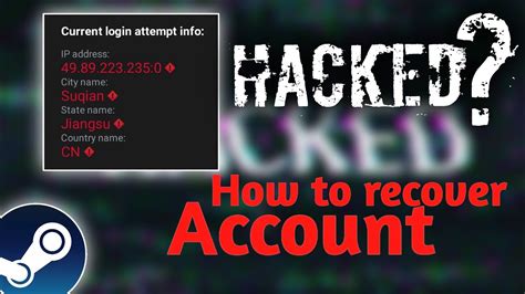 How long does it take to recover hacked Steam account?