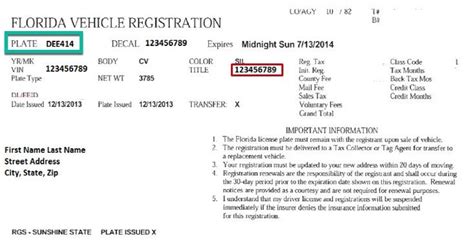 How long does it take to register an out of state vehicle in Florida?