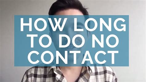 How long does no contact make an ex respect you?