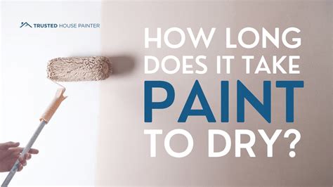 How long does paint dry on clothes?