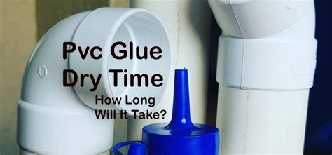 How long does plastic glue take to dry?