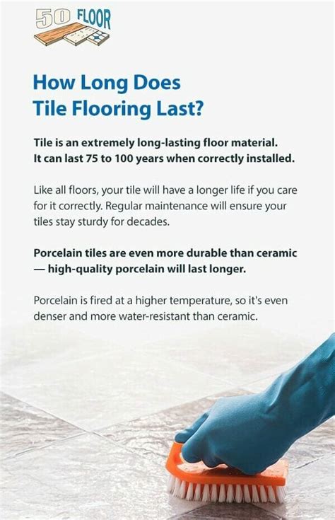 How long does tile floor last?